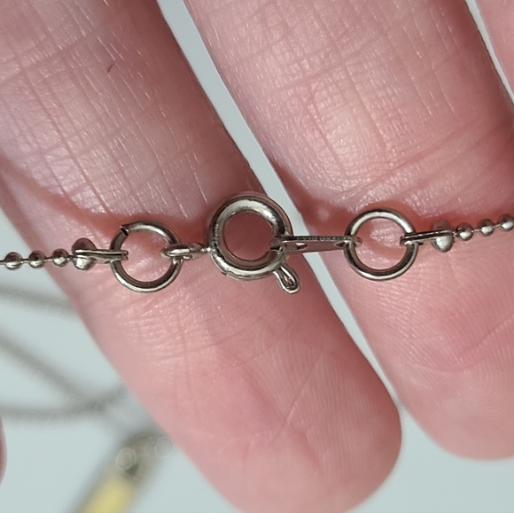 Niagara Falls maid of the mist necklace stainless Name Katie can remove charm - Picture 8 of 8